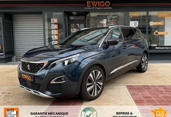 Peugeot 5008 GENERATION-II 1.6 180 GT LINE EAT BVA ST Bleu de 2019