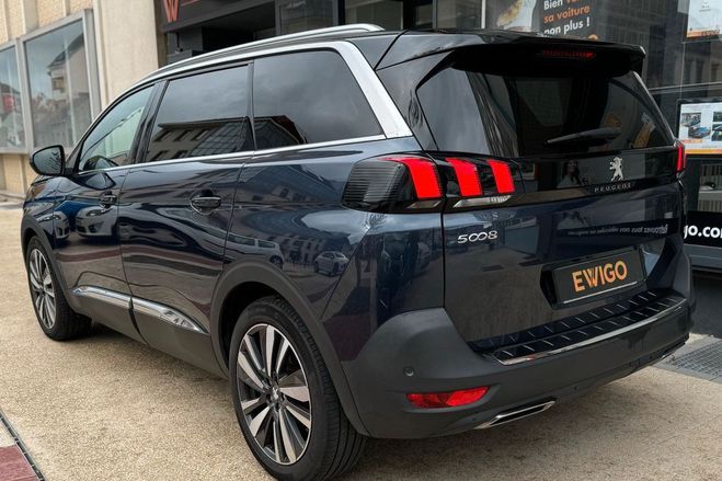 Peugeot 5008 GENERATION-II 1.6 180 GT LINE EAT BVA ST Bleu de 2019
