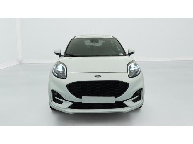 Ford Puma 1.0 FLEXIFUEL 125 CH MHEV S S BVM6 ST-LI Blanc glacier de 2024
