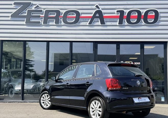 Volkswagen Polo 1,6l TDI 90ch finition style (suivi comp Noir de 2011