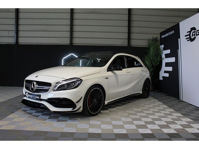 Mercedes Classe A 45 4-Matic phase 2/ �chappement AMG/cam� BLANC de 2018