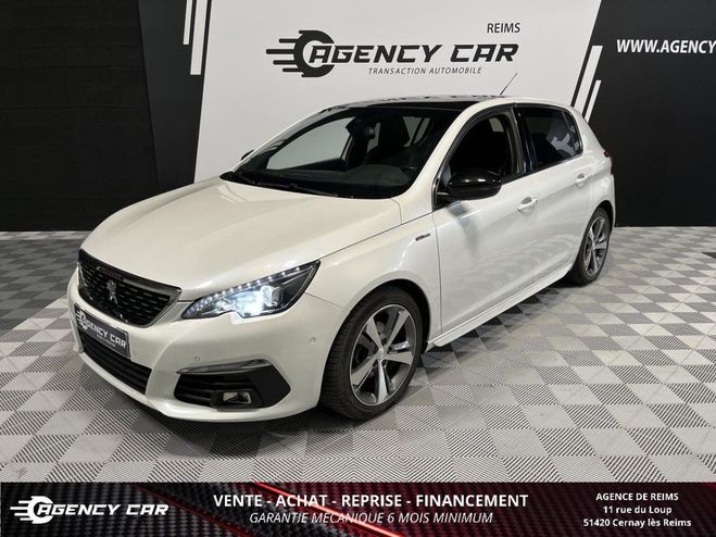 Peugeot 308 1.6 BlueHDi S&S - 120 - BVA EAT6 GT Line BLANC de 2018