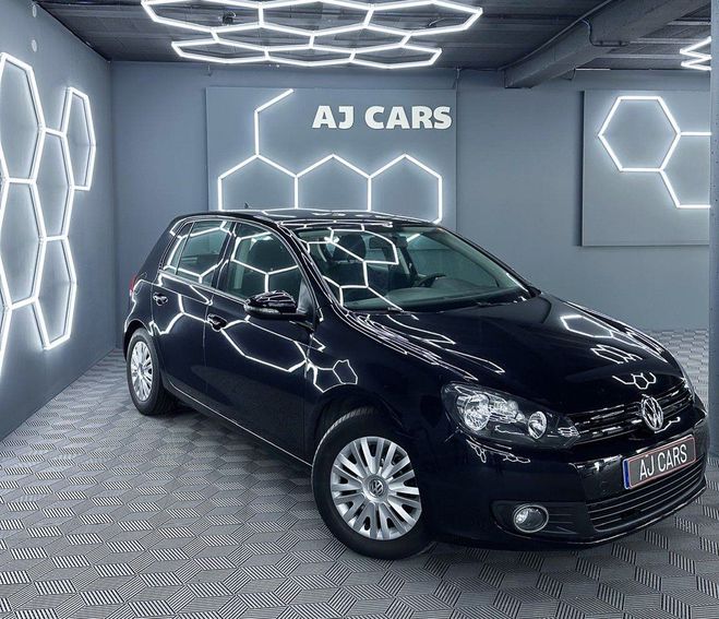Volkswagen Golf vi 1.6 tdi 105ch 1ere distri neuve gps g Noir de 2010