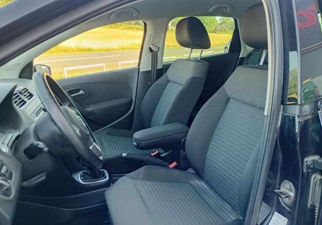 Volkswagen Polo 1.6 TDI 90 CR FAP Confortline Noir de 2014