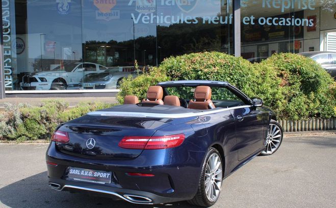 Mercedes Classe E v cabriolet 220 d 11cv sportline origine Bleu de 2017