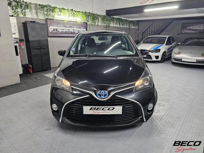 Toyota Yaris 1.5 VVTI 100H 75 HYBRID FULL-HYBRID DYNA Noir de 2015