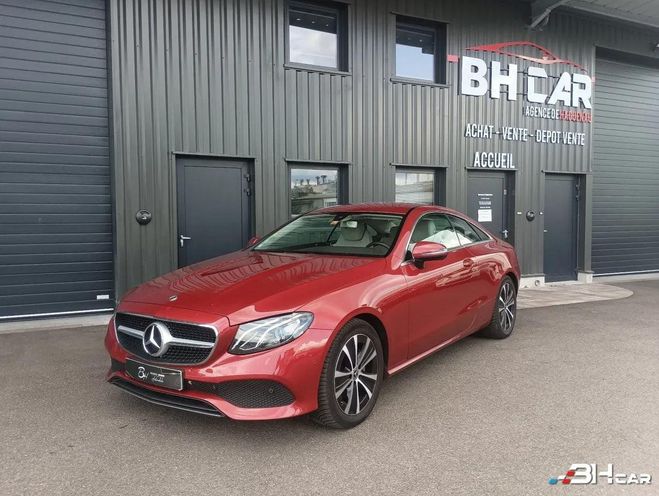 Mercedes Classe E COUPE 300 D 245CV AVANTGARDE 9G-TRONIC Rouge de 2018