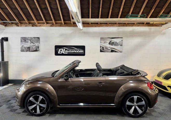 Volkswagen Coccinelle CABRIOLET 2.0 TDI 150CH SPORT Cuir Chauf Marron de 2015