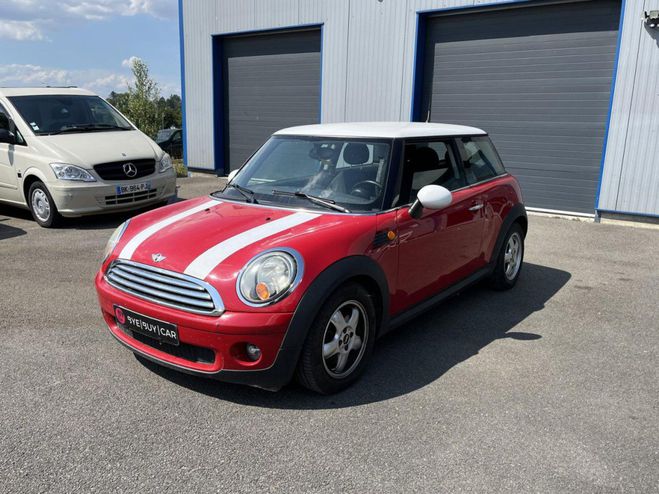 Mini Cooper 1.6i 120CH Clim GARANTIE 12 MOIS ROUGE FONCE de 2008