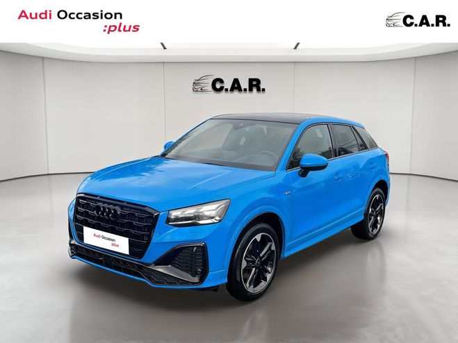 Audi Q2 35 TDI 150 S tronic 7 S line Plus Bleu de 2023