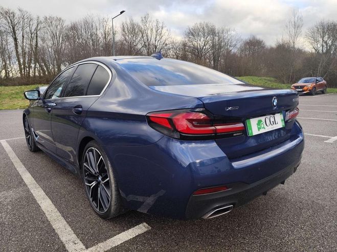 BMW Serie 5 530d G30 xDrive 286ch LCI M Sport BVA8 BLEU FONCE de 2021
