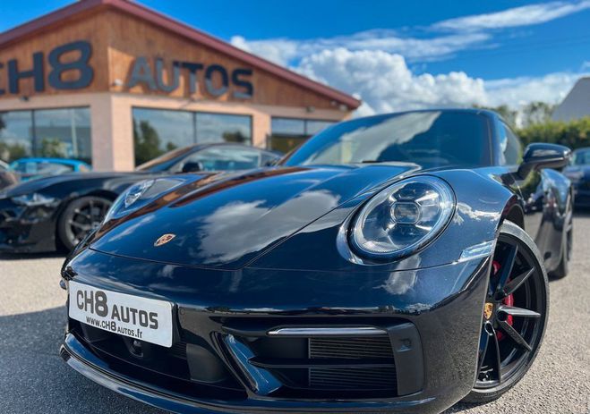 Porsche 911 992 carrera 4s 450 ch din pack sport des Noir de 2019