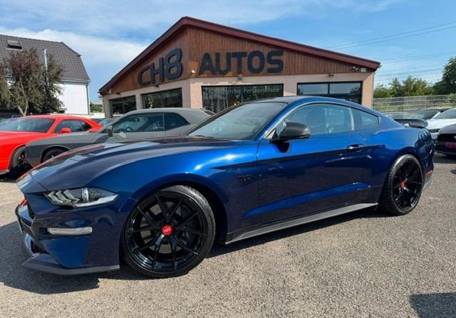 Ford Mustang 5.0 v8 fastback phase 2 boite automatiqu Bleu de 2019