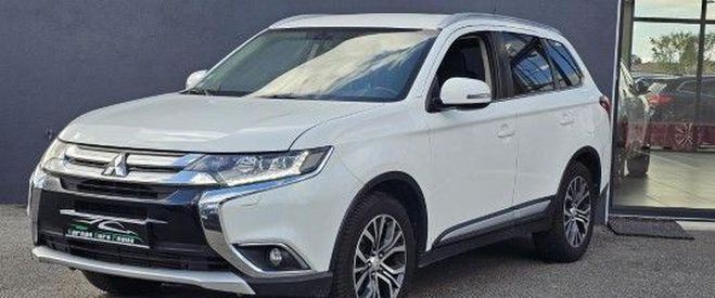 Mitsubishi Outlander 2.2 DI-D 150CH 4WD Intense Navi 7 Places Blanc de 2016