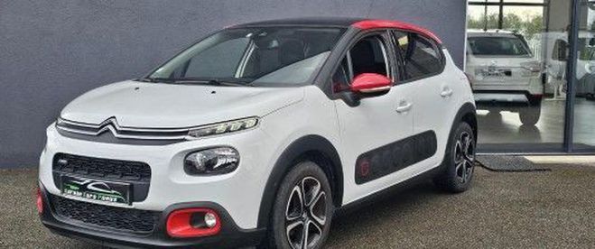 Citroen C3 PureTech 82CH Feel Business GPS TOIT PAN Blanc de 2017