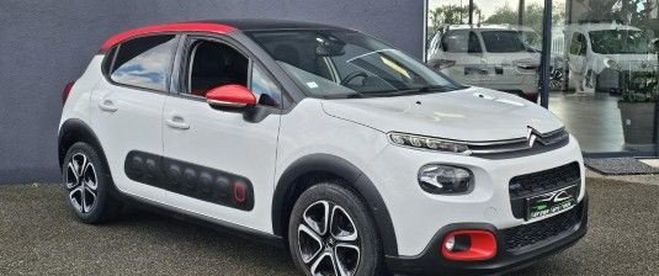 Citroen C3 PureTech 82CH Feel Business GPS TOIT PAN Blanc de 2017