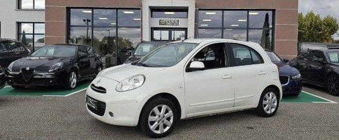 Nissan Micra 1.2 80ch Acenta Blanc de 2011