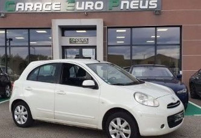 Nissan Micra 1.2 80ch Acenta Blanc de 2011
