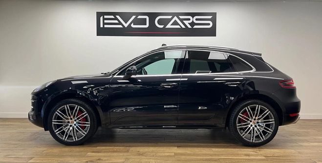 Porsche Macan Turbo 3.6 400 ch / Bose / TO / Chrono /  Noir de 2014