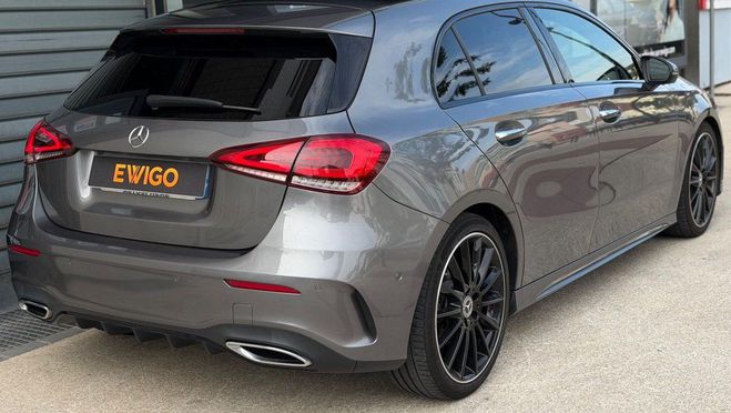 Mercedes Classe A 180D 116CH AMG LINE 7G-DCT TOIT OUVRANT  Gris de 2019