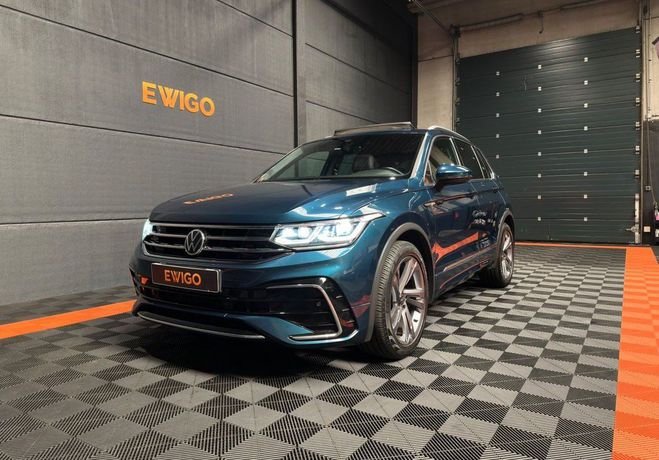 Volkswagen Tiguan 1.5 TSI 150CH R-LINE DSG7 TOIT OUVRANT P Bleu de 2021