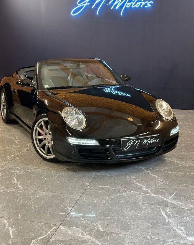Porsche 911 Cabriolet Carrera S 997.1 Garantie 12 mo Noir de 2007