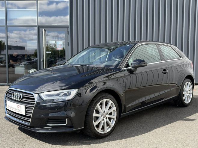 Audi A3 1.6 TDI 110ch DESIGN BVM6 Noir de 2017