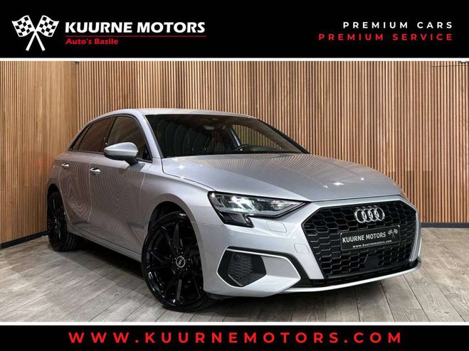 Audi A3 30 TFSI S Tronic Alu19-Led-Leder-Pdc-Gps Argent M�tallis� de 