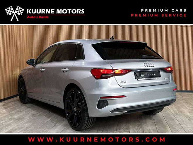 Audi A3 30 TFSI S Tronic Alu19-Led-Leder-Pdc-Gps Argent M�tallis� de 