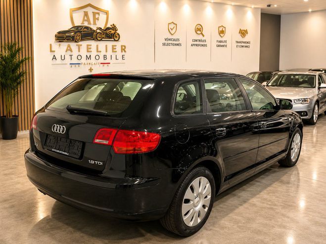 Audi A3 Sportback 1,9 TDI Noir de 2007