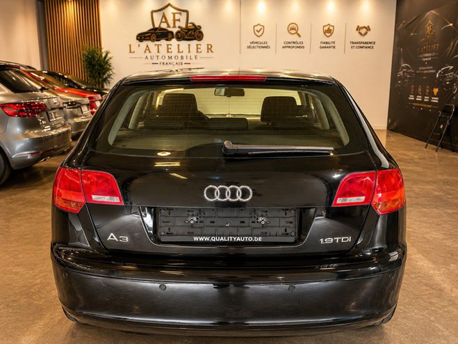 Audi A3 Sportback 1,9 TDI Noir de 2007