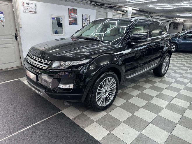 Land rover Range Rover Evoque 2.2 SD4 PRESTIGE 190CV noir metal de 2012
