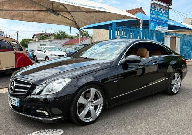 Mercedes Classe E coup� 350 V6 292ch Noir de 2010