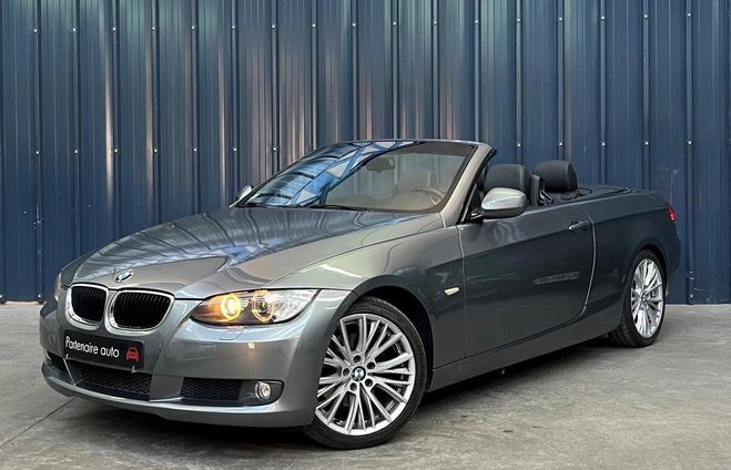 BMW Serie 3 CABRIOLET 2.0 320 D 165 - Garantie 1 An  Gris de 2011