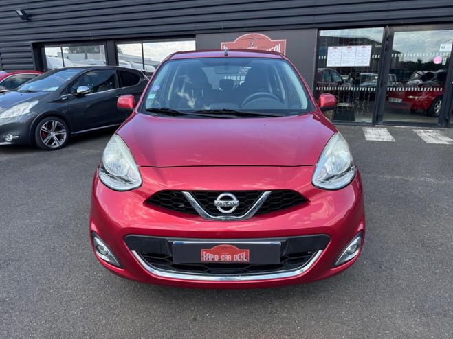 Nissan Micra 1.2 - 80cv - Euro 6 IV Acenta PHASE 2, G ROUGE FONCE de 2017