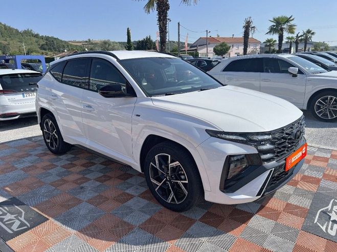 Hyundai Tucson 1.6 T-GDI 215 HYBRID N LINE CREATIVE BVA Blanc de 2024
