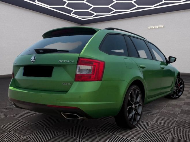 Skoda Octavia BREAK RS 2.0 TSI 220 DSG6 Cuir X�non GPS Vert de 2014