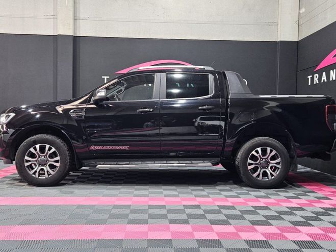 Ford Ranger 2.0 bit wildtrak 4x4 attelage cuir chauf Noir de 2023