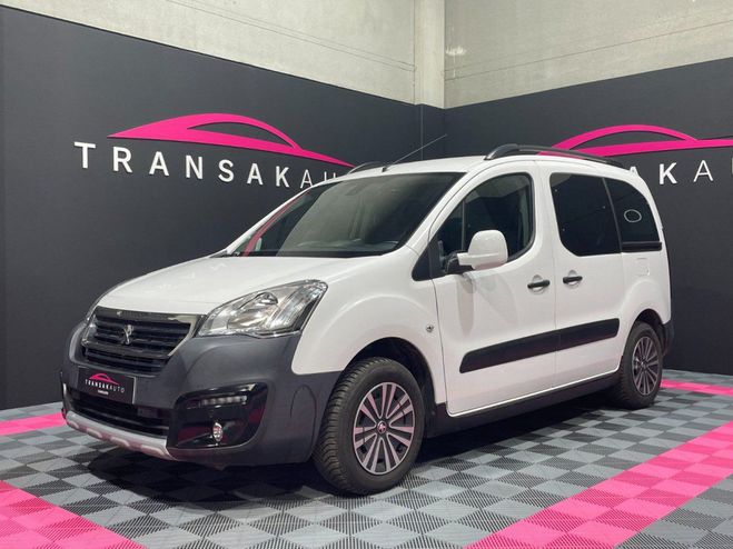 Peugeot Partner tepee 1.2 essences euro faible km garnat Blanc de 2016