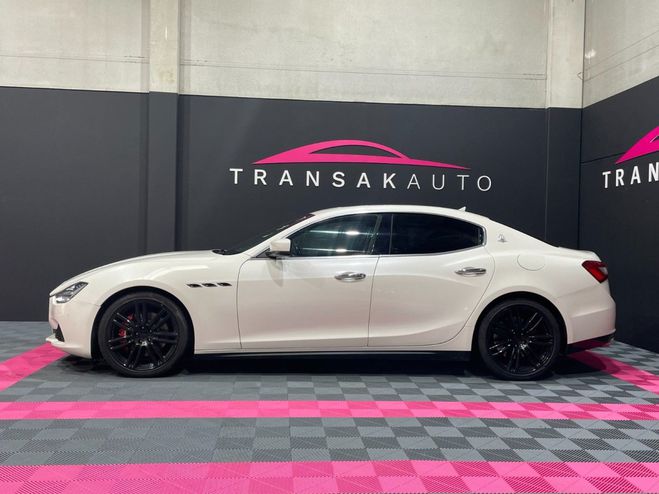 Maserati Ghibli 3.0 v6 turbo cuir toit ouvrant Blanc de 2016