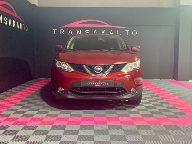Nissan Qashqai 1.5 dci 110 ch camera 360 av ar sieges c Rouge de 2017
