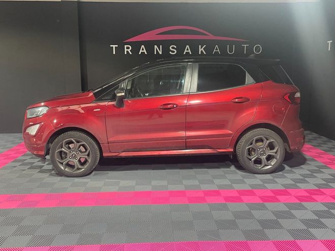 Ford Ecosport 1.0 ecoboost st-line 125ch sieges av cha Rouge de 2019