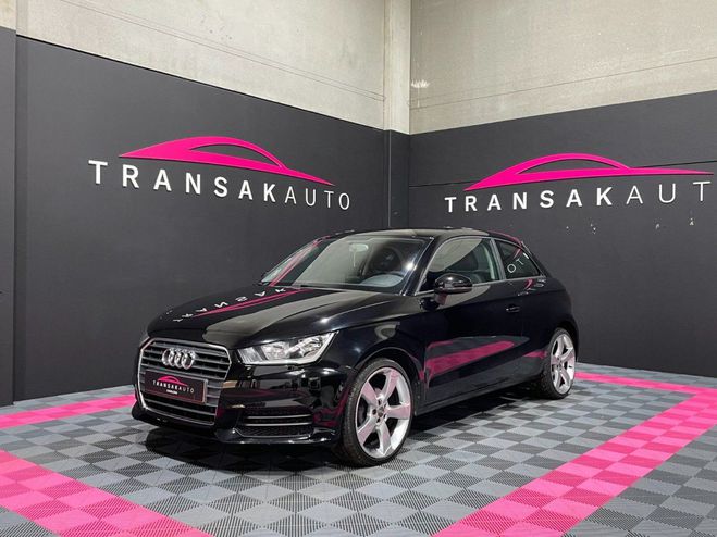 Audi A1 1.0 tfsi design s-tronic 3d 70kw Noir de 2016