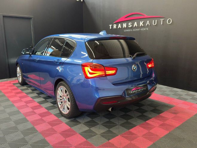 BMW Serie 1 f20 lci 118i 136 ch m sport a Bleu de 2017