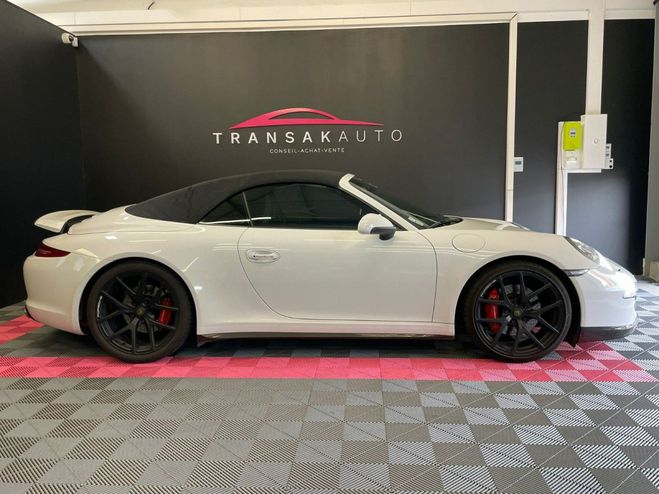 Porsche 911 carrera cabriolet 4s 3.8i 430 pdk - opti Blanc de 2014