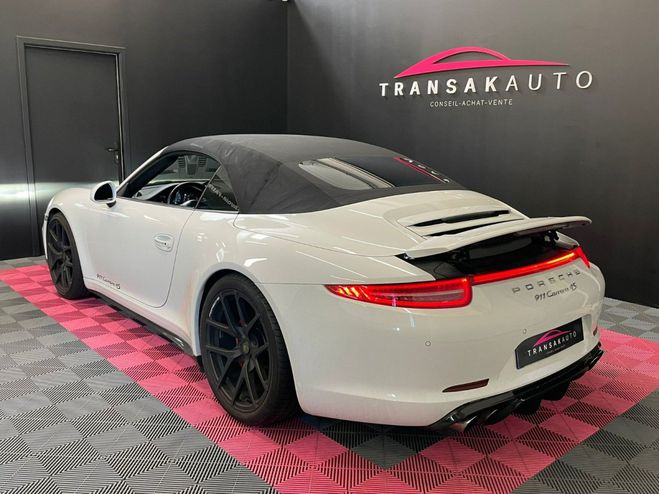 Porsche 911 carrera cabriolet 4s 3.8i 430 pdk - opti Blanc de 2014