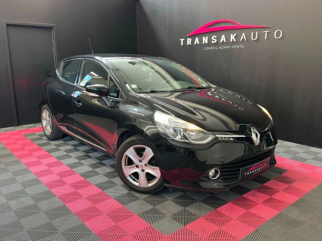 Renault Clio iv 0.9 tce 90ch expression - suivi compl Noir de 2013
