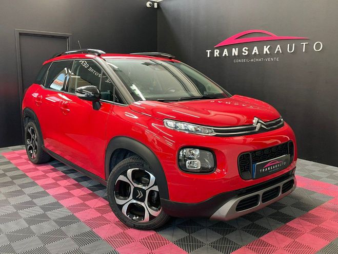 Citroen C3 Aircross 1.6l bluehdi 100ch bvm5 shine - Rouge de 2018