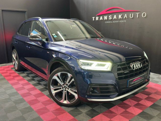 Audi Q5 40 tdi 204 s tronic 7 quattro line - ori Bleu de 2020