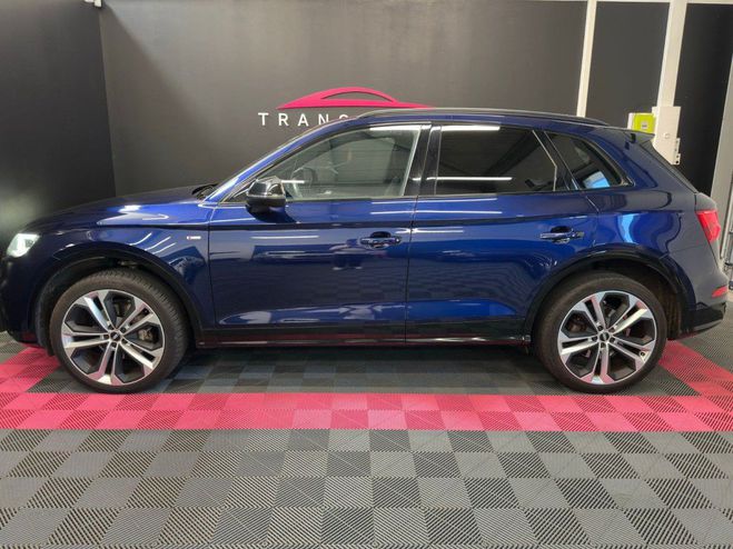 Audi Q5 40 tdi 204 s tronic 7 quattro line - ori Bleu de 2020